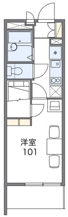 レオパレスグランドゥールの物件間取画像